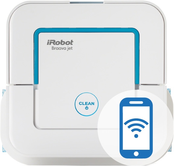 Robotický mop iRobot Braava jet 240 WiFi Robotický mop iRobot Braava jet 240 WiFi