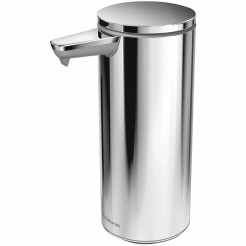 Bezdotykový dávkovač mydla Simplehuman 266ml - leštená oceľ