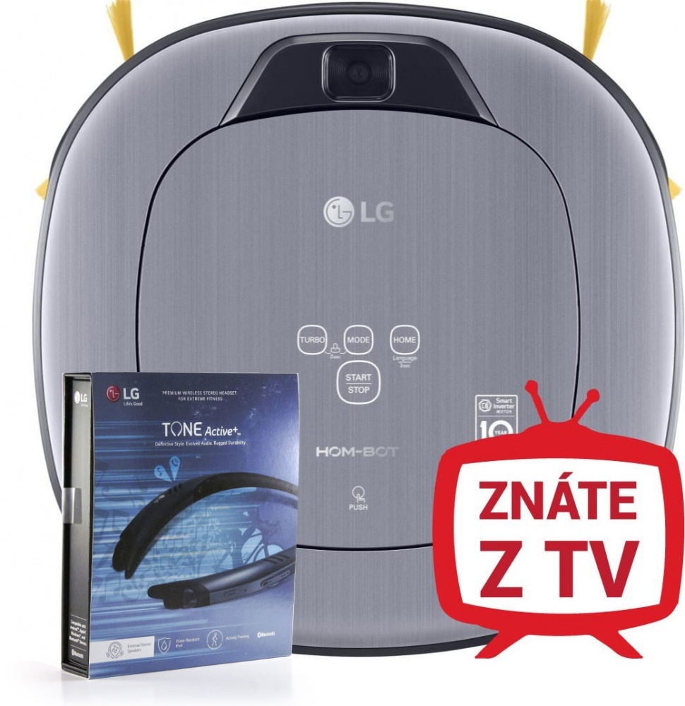 Robotický vysávač LG Hom-Bot VR65710LVMP Robotický vysávač LG Hom-Bot VR65710LVMP