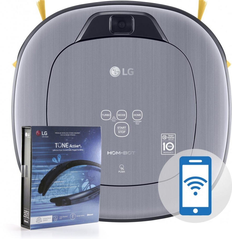 Robotický vysávač LG Hom-Bot VR9647PS Robotický vysávač LG Hom-Bot VR9647PS