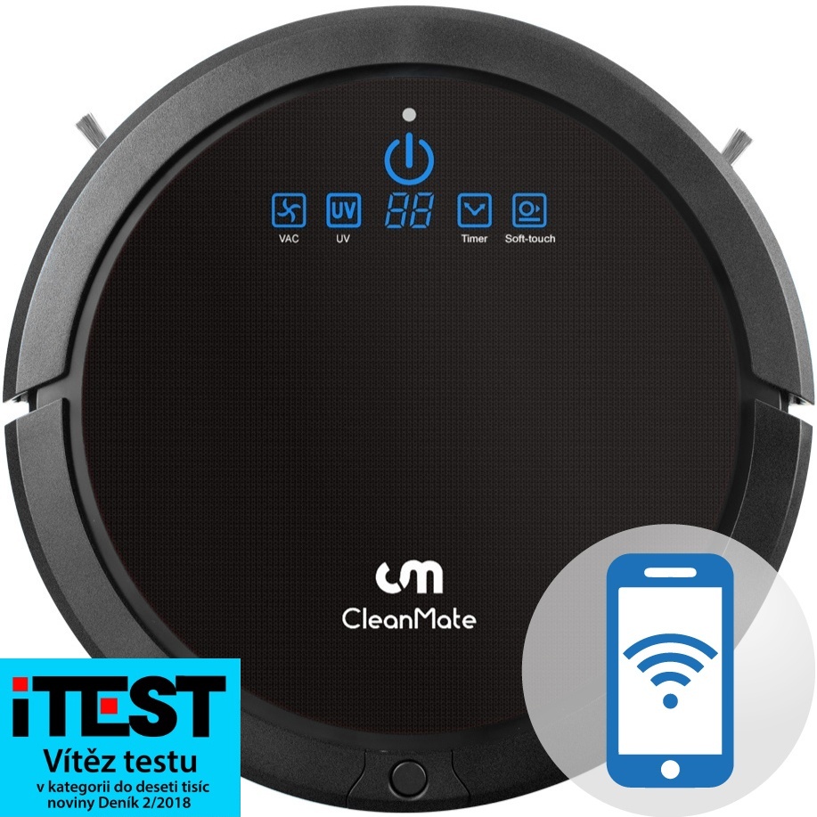 Robotický vysávač CleanMate QQ-6 PRO WiFi Robotický vysávač CleanMate QQ-6 PRO WiFi