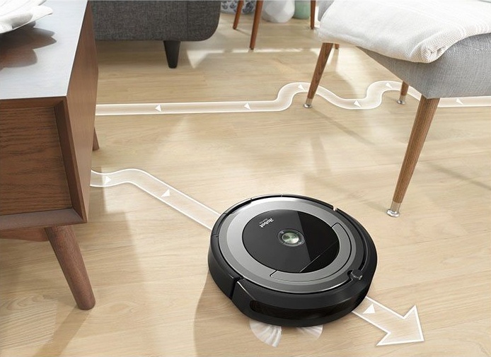 iRobot Roomba e5 silver - navigácia