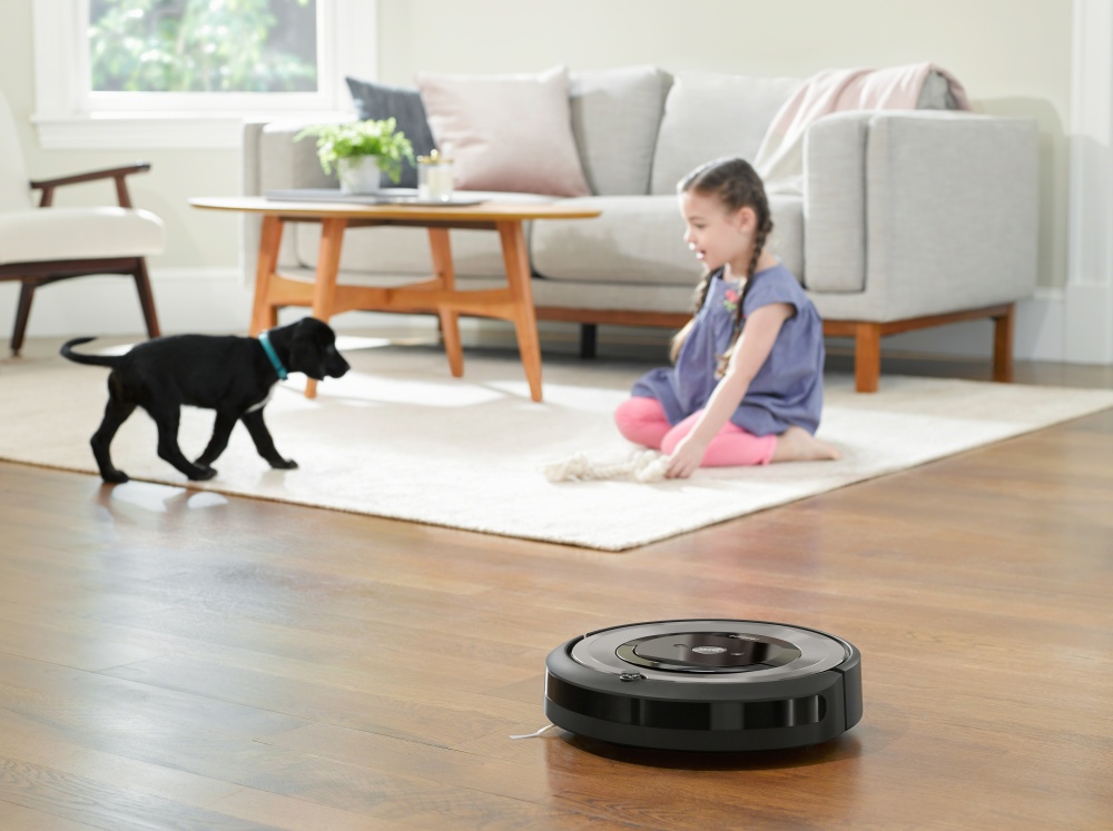 iRobot Roomba e5 silver odložený úklid