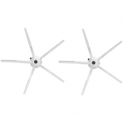 Bočné kefky pre Xiaomi - soft glue white 2ks - neoriginálne
