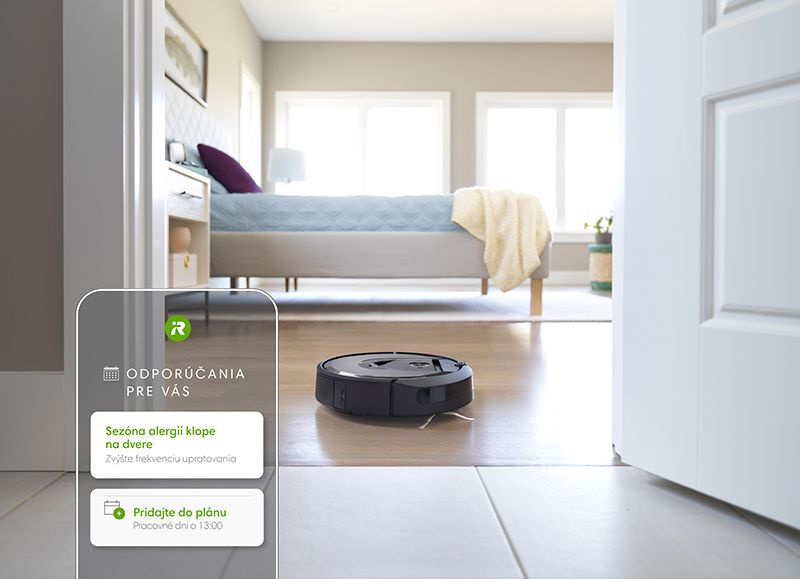 Roomba i7 robot ktorý plánuje