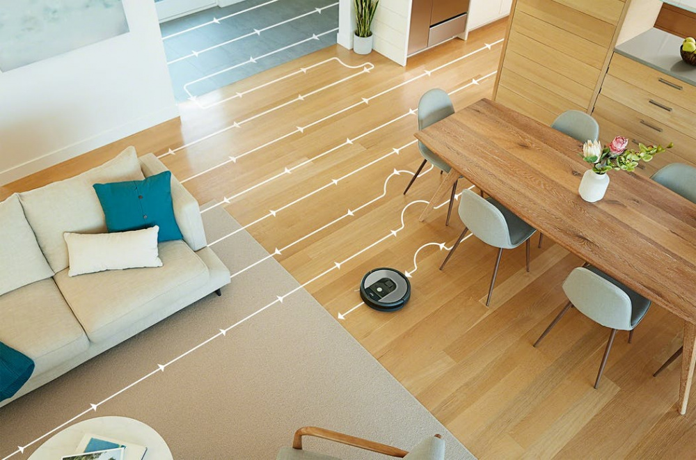 iRobot roomba 971 povysává celů plochu