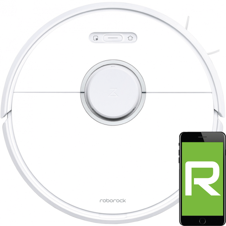 Xiaomi Roborock S6 (S60) - white - Robotický vysávač a mop 2v1