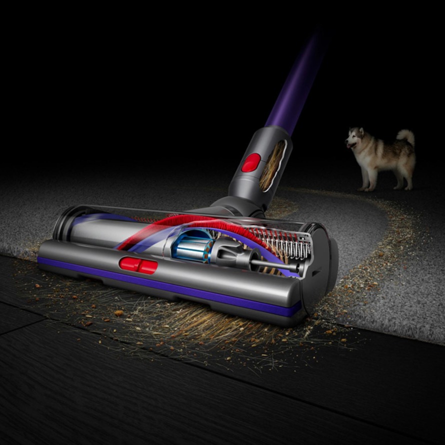 Tyčový vysavač Dyson Gen5detect Absolute Hlavice Digital Motorbar™ s odvíjecími lopatkami