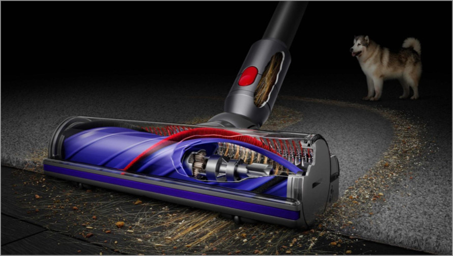 Dyson V8 Absolute 2022 Účinná kefa na hladké podlahy