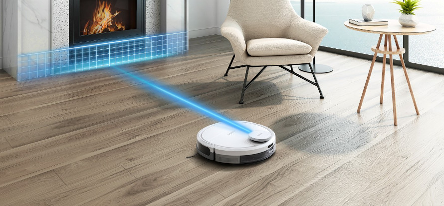 Ecovacs Deebot OZMO 905 navigácia