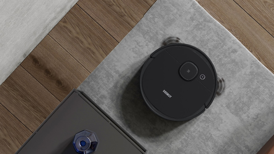 Ecovacs Deebot OZMO 950 detekcia kobercov