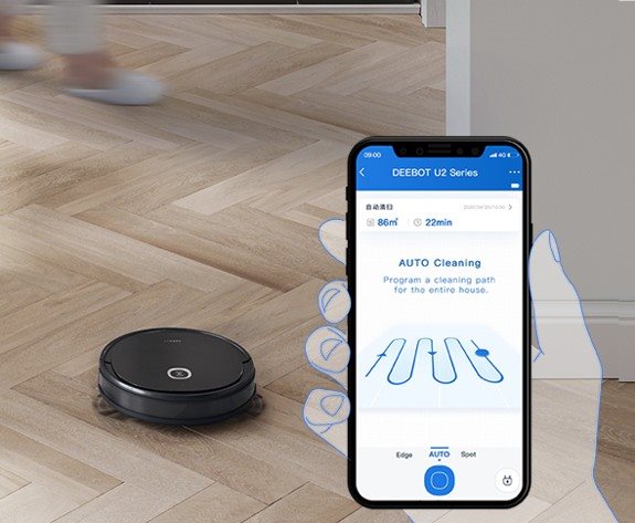 Ecovacs Deebot U2 PRO aplikácia