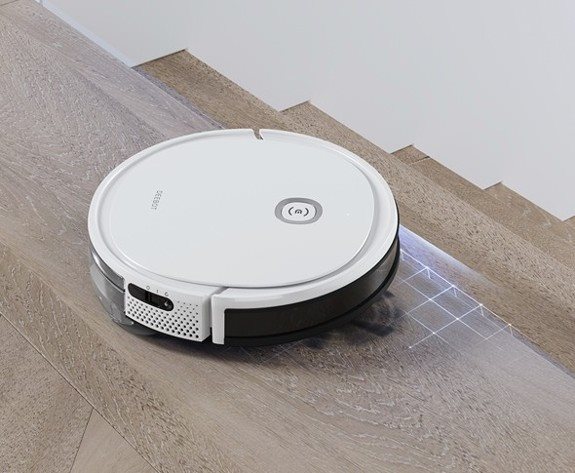 Ecovacs Deebot U2 Robot uprace aj okolo schodov