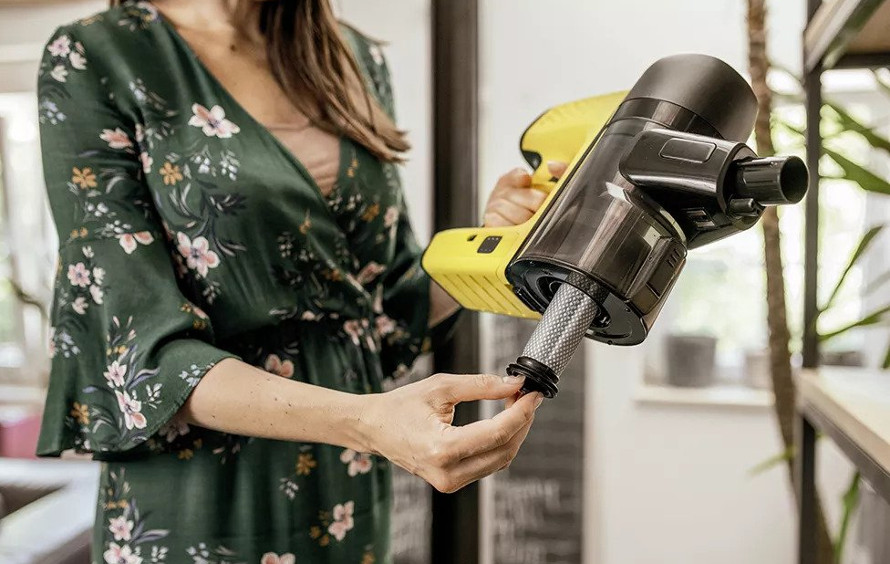 Kärcher VC 6 Cordless ourFamily prakticky navržený filtrační systém