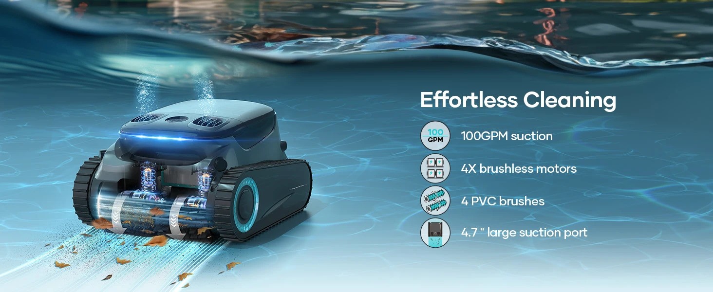 Aiper Scuba S1 Pro Prémiový čistiaci výkon