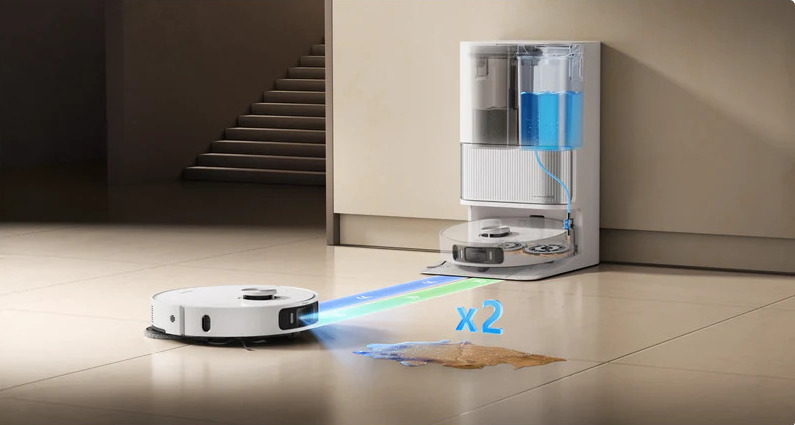 Dreame L40 Ultra AE s presným mopovaním