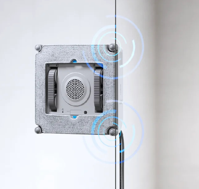 ECOVACS WINBOT MINI - Vylepšený systém prísaviek