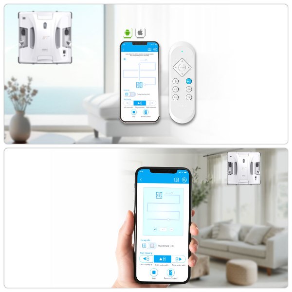 Ovládanie aplikácie HOBOT S7 PRO