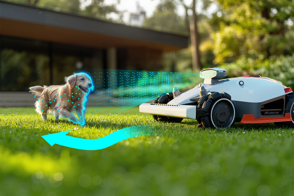 Robotická kosačka Mammotion LUBA 2 AWD 5000x - Revolučná 3D kamera s umelou inteligenciou
