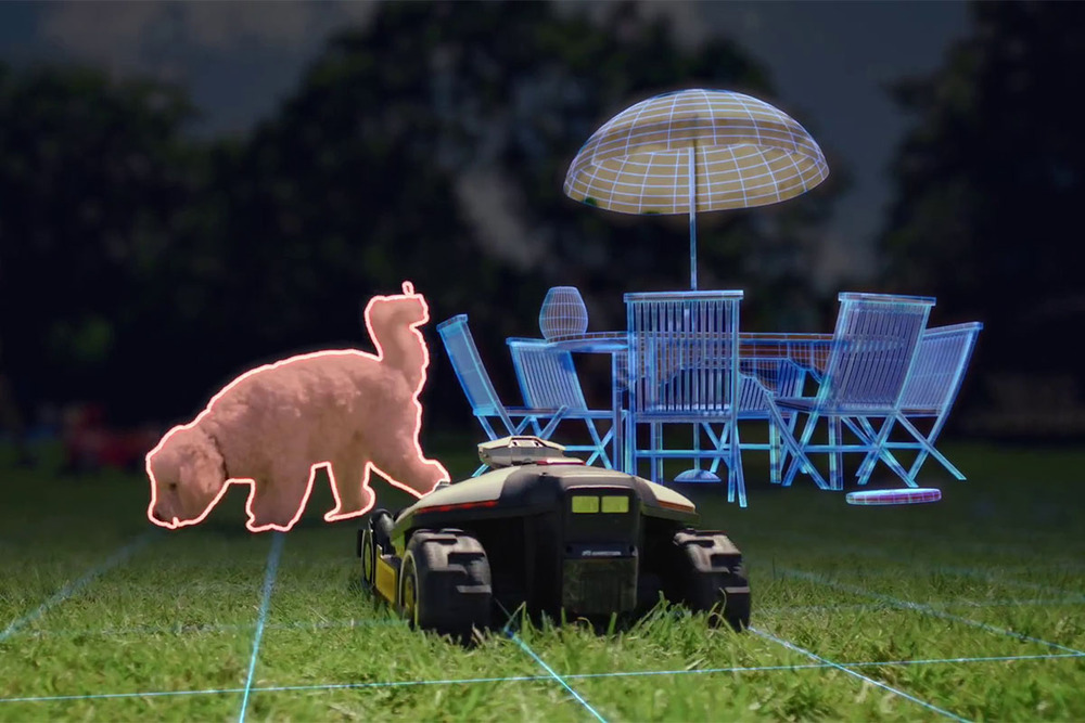 Robotická kosačka Mammotion LUBA mini AWD 800 - Revolučná 3D kamera s umelou inteligenciou