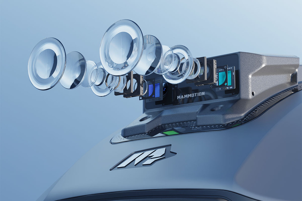Robotická kosačka  Mammotion YUKA mini 800 - Revolučná 3D kamera s umelou inteligenciou