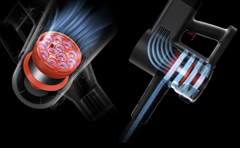 Xiaomi Vacuum Cleaner G20 Max EU cyklónová technológia