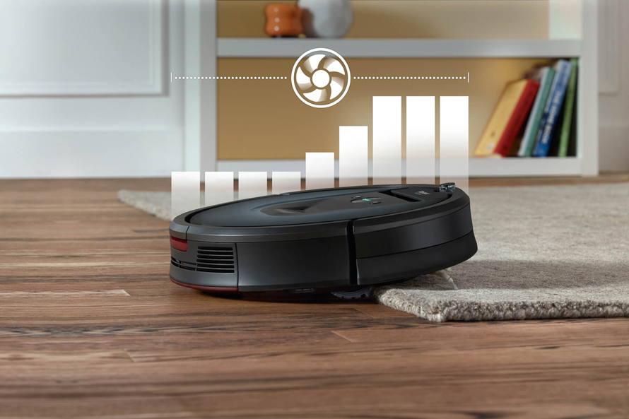 roomba 981 výkon na kobercoch