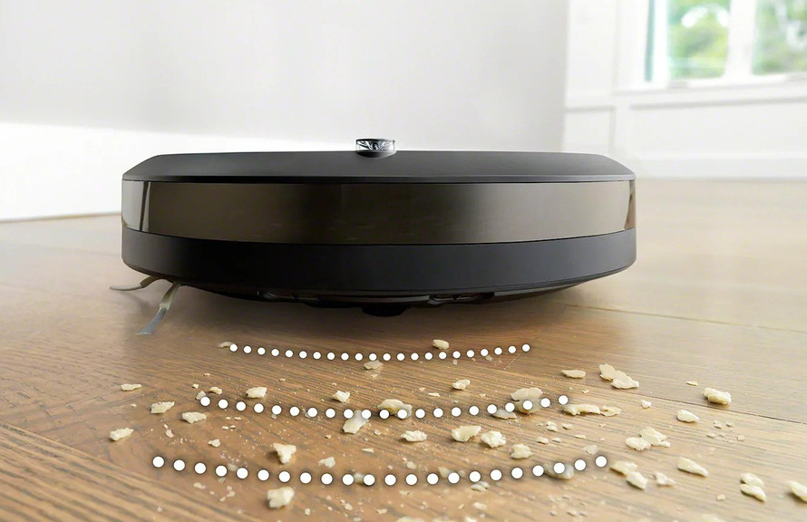 Robotický vysavač iRobot Roomba Combo i5 Akustická detekce nečistot