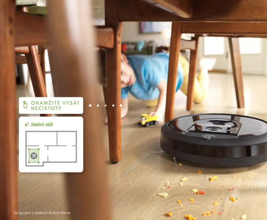 Robotický vysavač iRobot Roomba Combo i5 Uklízejte tam, kde je potřeba