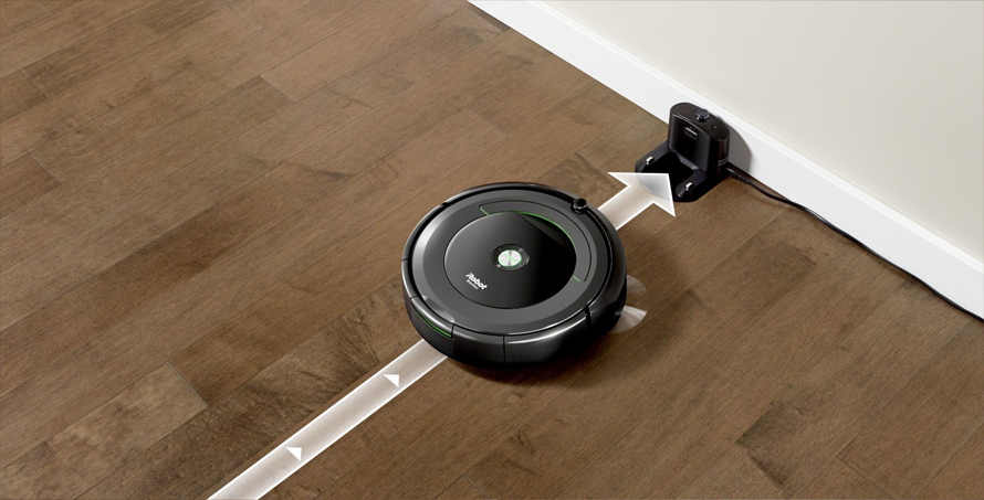 iRobot Roomba e5 black automatické parkovanie a dobíjanie