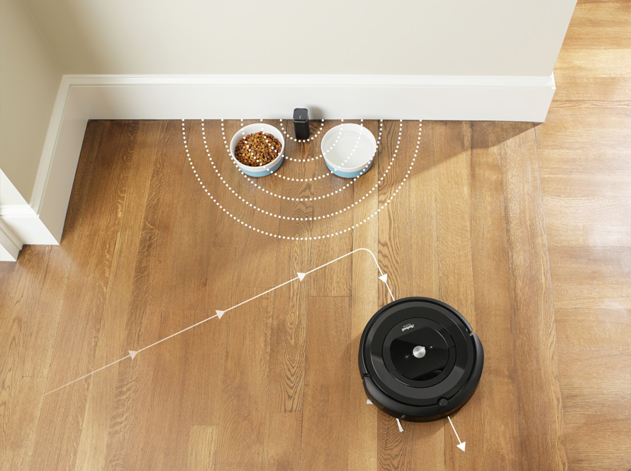 iRobot Roomba e5 black funkcia virtuálnej steny