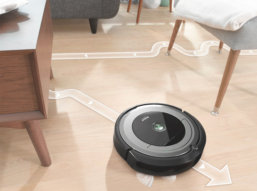 iRobot Roomba e5 black - navigácia