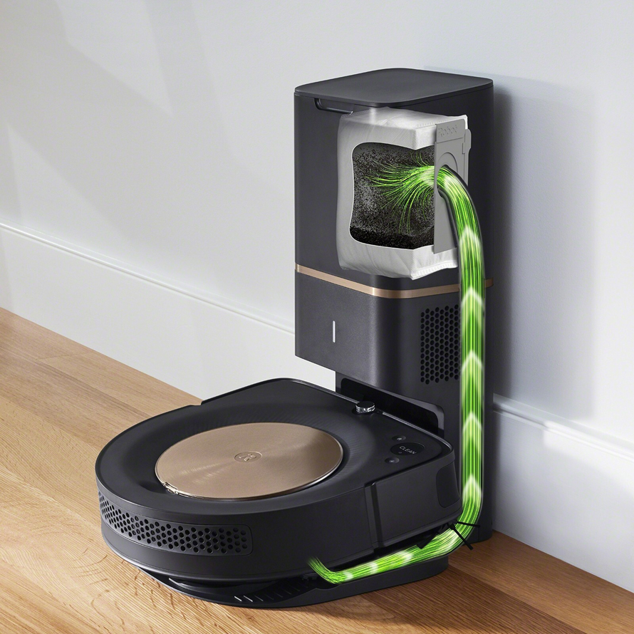 iRobot Roomba s9+ Automatické vyprázdnenie odpadovej nádobky