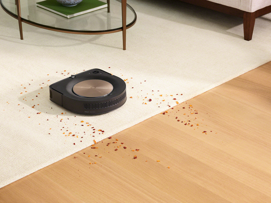 iRobot Roomba s9+ zvýšený výkon na kobercoch