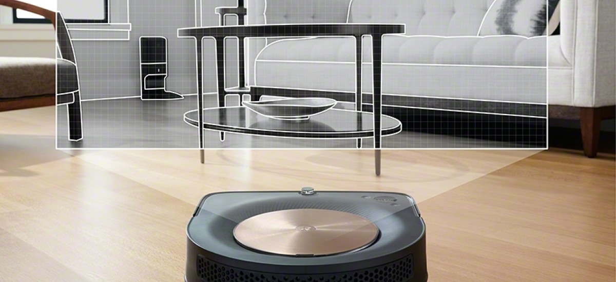 iRobot Roomba s9+ navigácia vSLAM