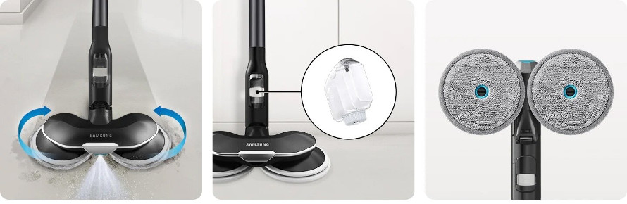 Samsung Spray Spinning Sweeper mop