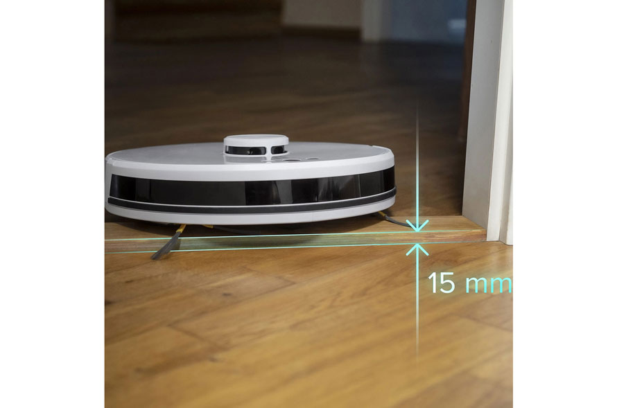 Tesla Smart Robot Vacuum Laser Prekoná výšky