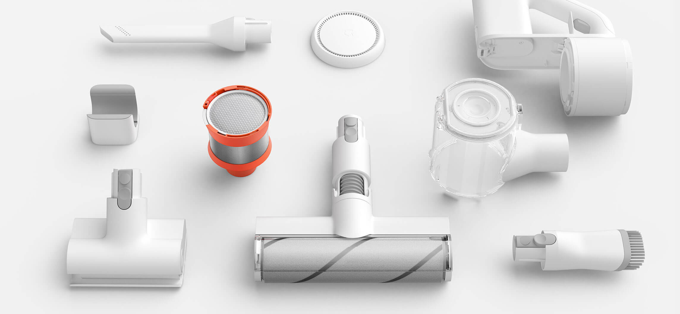 Xiaomi Mi Handheld Vacuum Cleaner výber z mnohých nástavcov