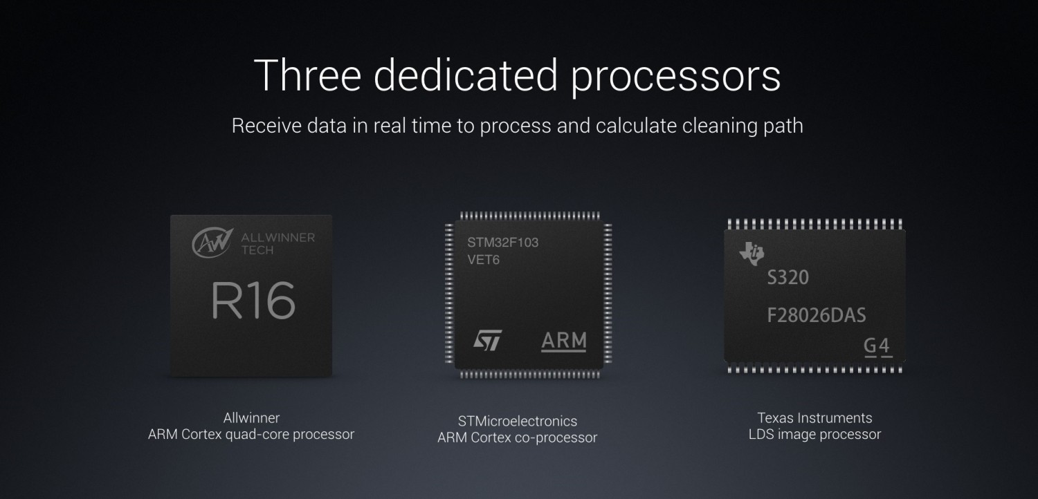xiaomi roborock sweep one s50 processors