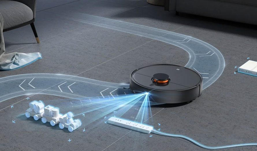 Xiaomi Mi Robot Vacuum Mop 2 Ultra 3D presnosť upratovania