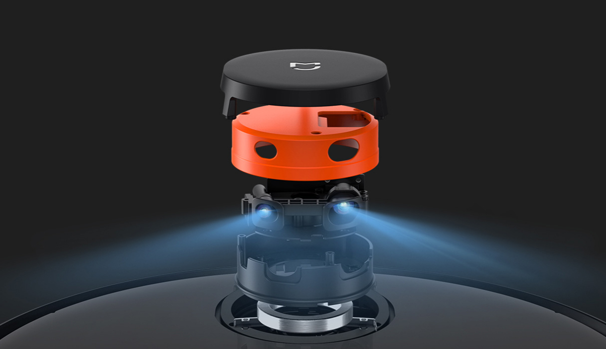 Xiaomi Mi Robot Vacuum Mop Pro laser navigácia
