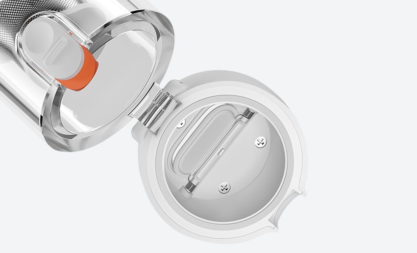 Xiaomi Mi Vacuum Cleaner Mini Jednoducho vysypateľný zásobník