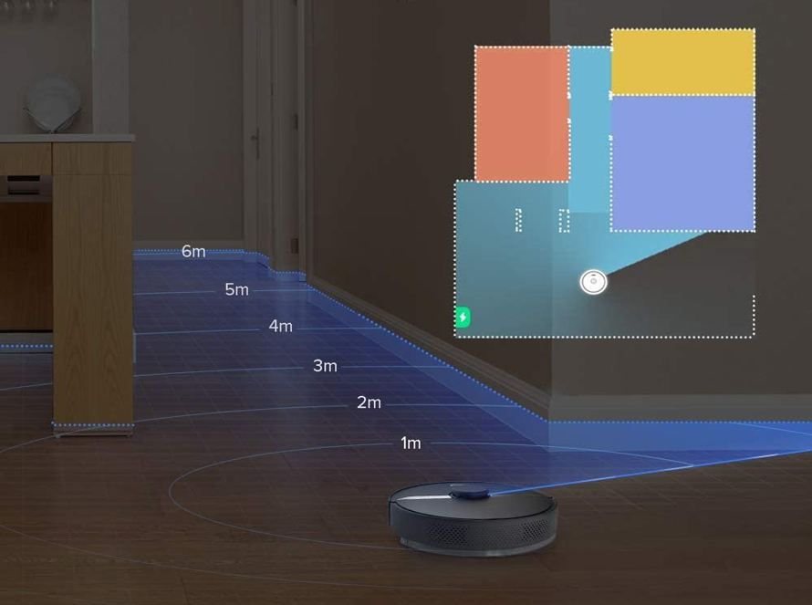 Xiaomi Roborock S7 MaxV+ vidí v tme